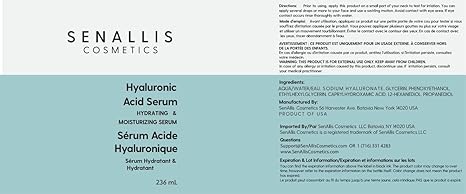 Hyaluronic Acid Facial Serum